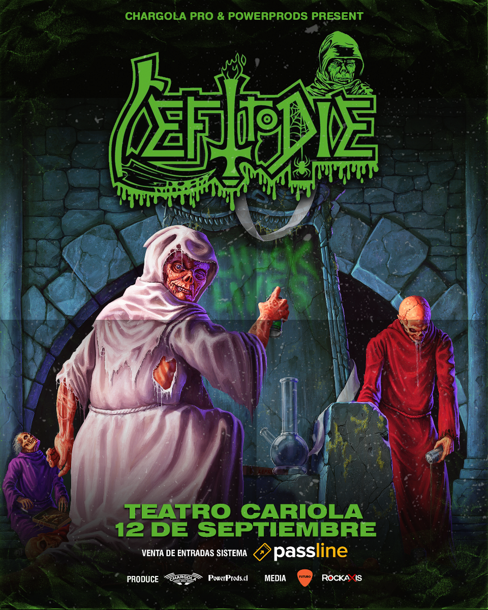 Left to Die fija su regreso a Chile para el 12 de septiembre